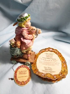 Figura ático de colección Laura años 90 "Seguí una estrella" niña en camello - Imagen 1 de 7