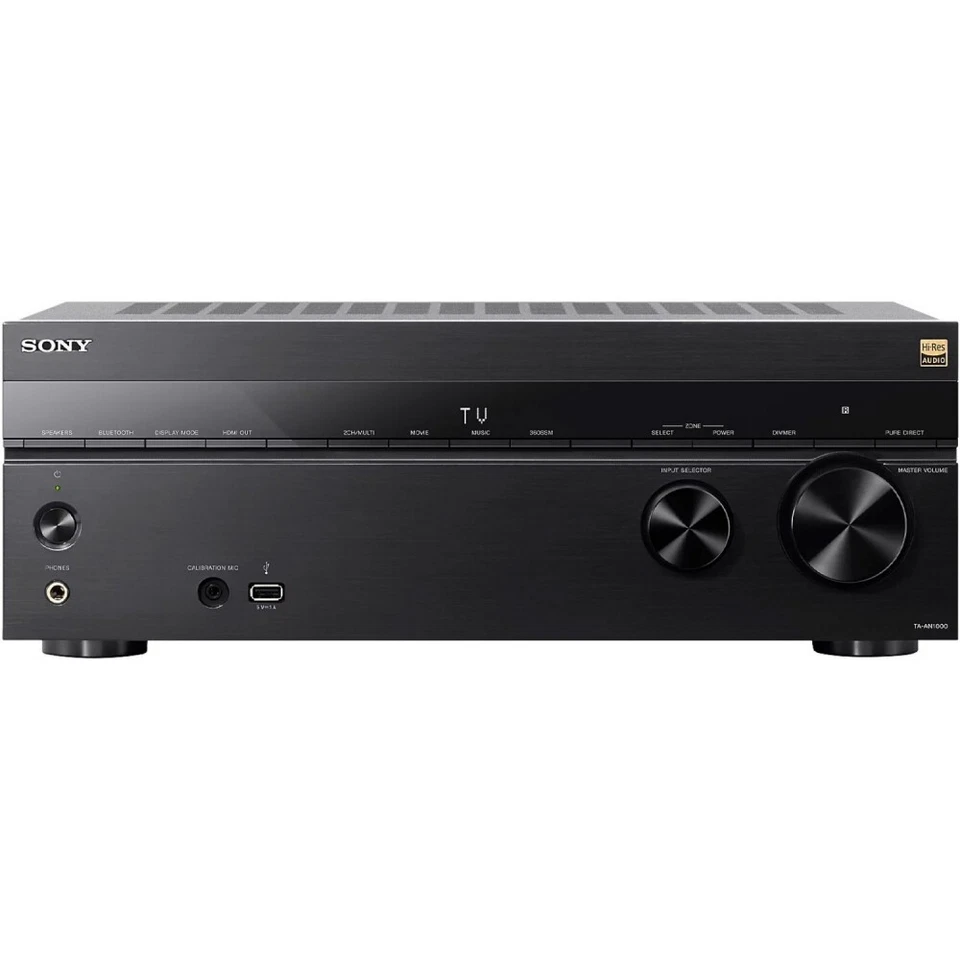 Sony TA-AN1000 - Receiver - 8K - 7.2-Kanal-AV-Verstärker - AV-Receiver  -schwarz - Bild 1 von 4