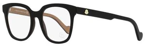 Moncler Square Eyeglasses ML5098 005 Black/Brown 51mm 5098 - Picture 1 of 2