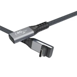 USB4 Gen3 USB C Fast Charging Cable For Thunder 3/4 40Gbps | Male to Female | 1m - Picture 1 of 7