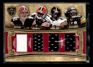 2010 Topps Supreme McCoy/Hardesty/Dwyer/Sanders QUAD JERSEY /15 - Picture 1 of 2