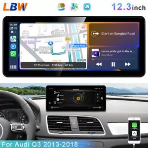 Para Audi Q3 2013-2018 Pantalla Táctil Navegación 12.3"" Coche Android GPS 2+32G Radio Video - Imagen 1 de 12