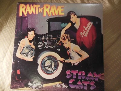 Stray Cats RANT N' RAVE LP VG+ SO517102 Brian Setzer Rockabilly - Image 1 of 4