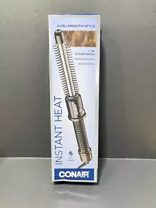 New Conair Instant Heat- 3/4 inch Styling Brush w/Turbo Heat Button - Picture 1 of 2