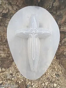 Cross mold unbreakable mold great for all casting 5" x 3.5" x 1/3" thick - Picture 1 of 3