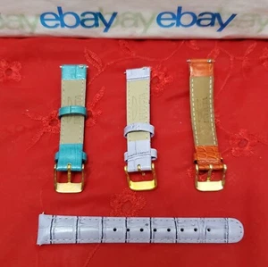 ✅️⭐️ Invicta Multicolor Watch Band Women’s 16MM Genuine Exotic Leather Straps - Picture 1 of 24