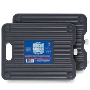 Ice Packs for Cooler - 2 Reusable Long Lasting Cold Freezer Packs for Coolers... - Picture 1 of 8