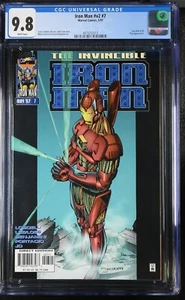 IRON MAN v2 #7 / #339 [1997] - CGC 9.8 - Marvel Comics - WP - THOR App Jim Lee - Bild 1 von 3