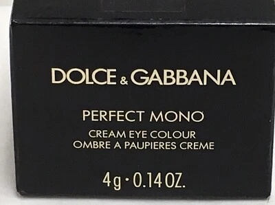 D&G Perfect Mono Cream Eye Colour  0.14 OZ (4 ML) NEW IN BOX choose a shade - Image 1 of 3