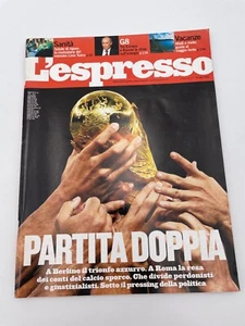 L'Espresso Nr. 28. Juli 2006 Doppelspiel In Berlin Triumph Blau G8 - Bild 1 von 2