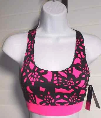 Top Entrenamiento Energie Junior Giselle Caviar/Knockout Rosa Ejercicio Talla S Nuevo con Etiquetas Foto 1 de 2