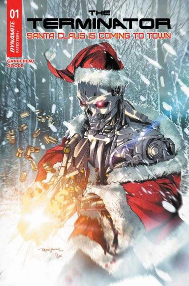 DYNAMITE ENTERTAINMENT Terminator Santa Claus Is Coming To Town #1 (One Shot) Cover C Reese Hannigan Va