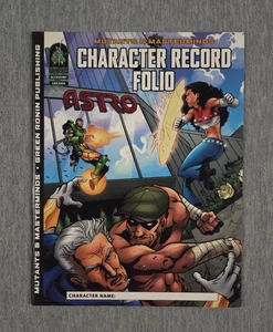 Mutants & Masterminds Character Record Folio SC RPG Book 2004 NEW - Picture 1 of 4