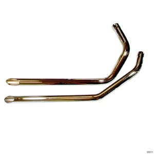 Tubos de escape Harley 1 3/4" acero cromado Sportster 1957-1985 (excepto 1979) - Imagen 1 de 2