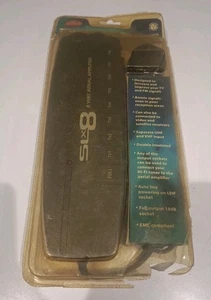 Signal Booster SLx 8 Way TV Amplifier HD TV/FM/DAB Signal, European 2-pin Plug - Picture 1 of 8