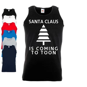 Santa Claus Is Coming To Toon Christmas Vest | Newcastle - Picture 1 of 1