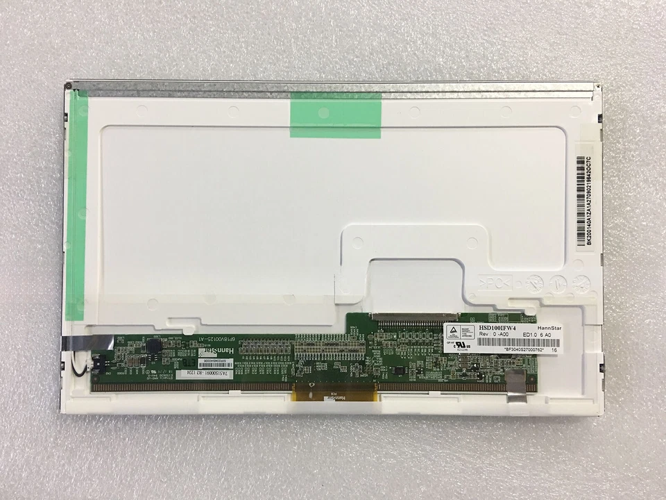 10.1 inch HSD100IFW4 A00 LED lcd screen for EEE PC 1000 1001HA 1005HA LCD Panel - Image 1 of 4