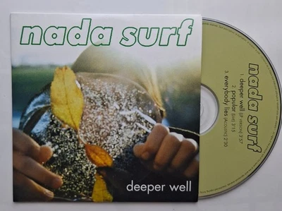 Nada Surf – Deeper Well CD Single 1997 Cardsleeve 3 Tracks Maxi CD CD-single - Bild 1 von 3