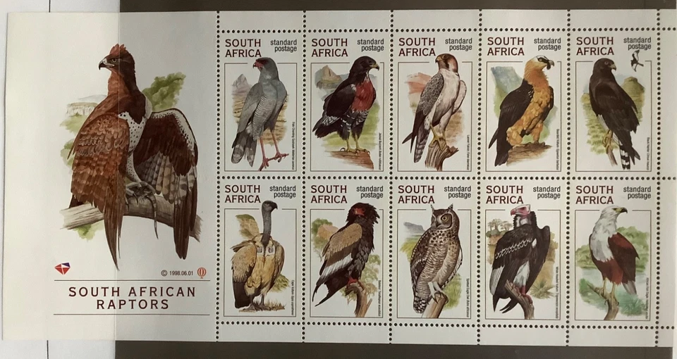 South Africa 1998:  Raptors - MNH - Image 1 of 1