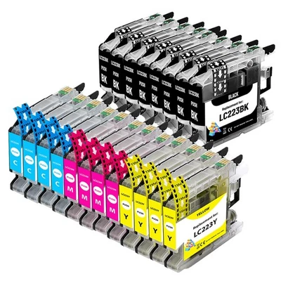XXL LC-223 Druckerpatronen kompatibel für Brother LC223 MFC-J480DW MFC-J5320DW.. - Bild 1 von 4