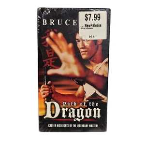 Path of the Dragon VHS Tape Sealed Bruce Lee Martial Arts Career Highlights - Picture 1 of 7