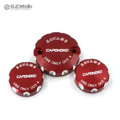 For Aprilia Caponord 1200 2013-2018 Brake Clutch Fluid Reservoir Cover Cap - Image 1 of 4