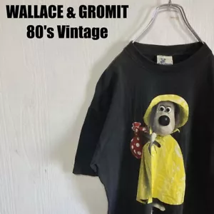 Camiseta De Colección Años 80 Wallace And Gromit Ardman Anime Británico Reino Unido Talla M Usada Anime - Imagen 1 de 7