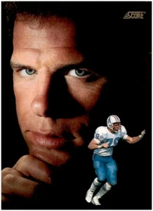 1991 Houston Score Football Dream Autograph Ray Childress #343 Football Card - Picture 1 of 2