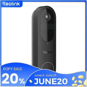 Reolink Doorbell Battery Video 2K DualBand WiFi Person/Vehicle/Package Detection - Picture 1 of 11