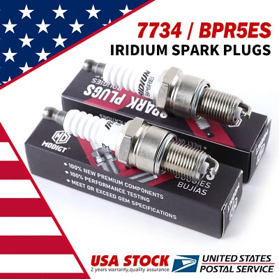 2x Spark Plugs Fit NGK OEM Standard for Volkswagen Rabbit Convertible 1980-1984 - Изображение 1 из 4