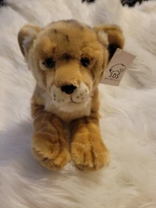 Rare HTF Realistic 2003 Save Our Space #030014 12" Lion W/ Beans Plush Toy Y2K - Picture 1 of 13