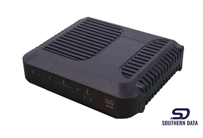 Router módem puerta de enlace Cisco DPC3825 DOCSIS 3.0 con adaptador de alimentación Foto 1 de 3
