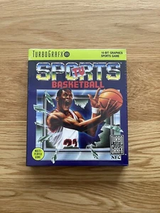 TV SPORTS BASKETBALL NEC TurboGrafx New & Sealed PC Engine Duo Express PC Engine - Picture 1 of 11