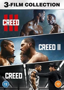 CREED TRILOGY DVD COLLECTION PART 1 2 3 MOVIE FILM ROCKY BOXING BOX SET NEW UK - Picture 1 of 2