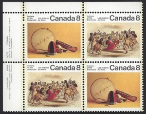 Canada # 574/575 ULpb SUBARCTIC INDIANS Brand New 1975 Original Pristine Gum - Picture 1 of 2
