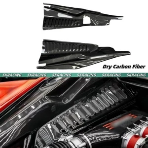 Cubierta protectora izquierda y derecha para motor trasero de fibra de carbono seco para Ferrari 458 Italia - Imagen 1 de 20