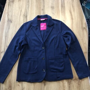 Street One Damen Blazer Schwarz/blau/kariert Gr. 40 - Bild 1 von 6