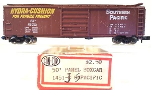 N Con Cor 1451-J 50' Panel Door Box Car Southern Pacific #65052 - Picture 1 of 3