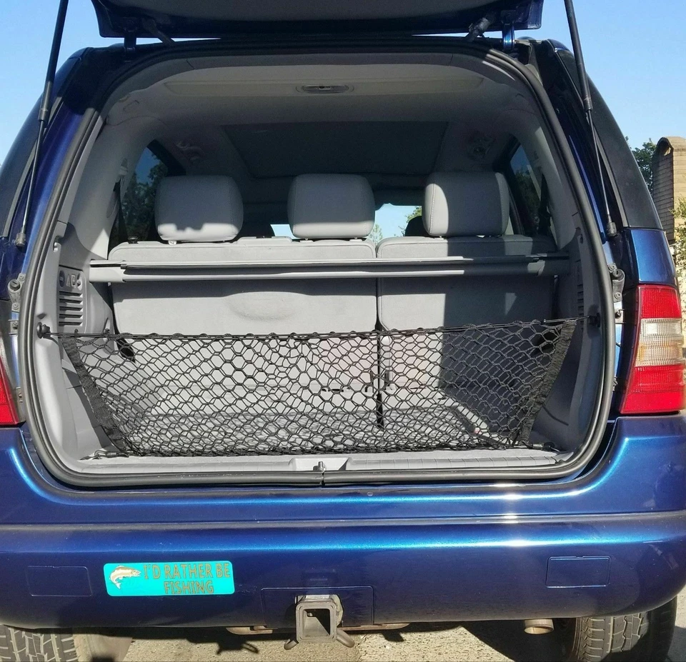 Rear Trunk Envelope Style Web Cargo Net for MERCEDES-BENZ M-CLASS 1998-2005 New - Image 1 of 4