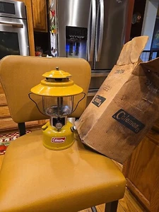 Rare! Coleman 228H Gold Bond Double Mantel Vintage Lantern 1973 Great Condition! - Picture 1 of 21