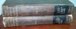 Antique 1909 1st Edition Collected Papers Joseph Baron Lister Rare 2 volume Set - Bild 1 von 10