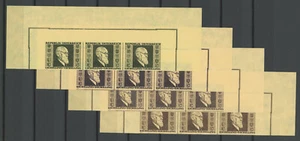 AUSTRIA 772/775 B RENNER UNGEZÄHNT 3er-Streifen o. Nachdruck Reprint Faux - Imagen 1 de 3