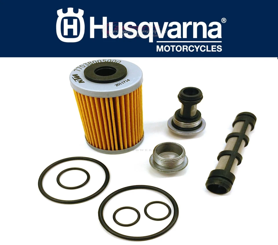 Kit de cambio de filtro de aceite FC FE FS 450 501 501s 13-16 OEM Husqvarna Husaberg #Q245A Foto 1 de 4