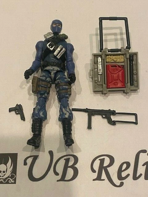 GI JOE 25º ANIVERSÁRIO VAGA-LUME COBRA SABOTEUR V17 AZUL - Imagem 1 de 1