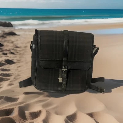 Burberry Smoked Check Messenger Bag In Great Condition Comes With Authenticity - Image 1 of 4