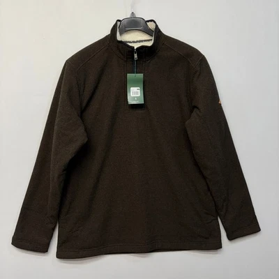 NUEVO CON ETIQUETAS Orvis Hombres Sherpa Forrado 1/4 Cremallera Pullover Top XLT XL Alto D060-22 Foto 1 de 4