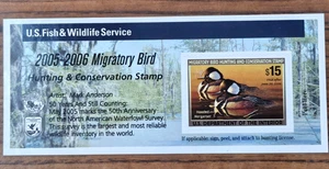 US Federal Duck Stamps Scott # RW72A $15 MNH FREE SHIPPING - Picture 1 of 2