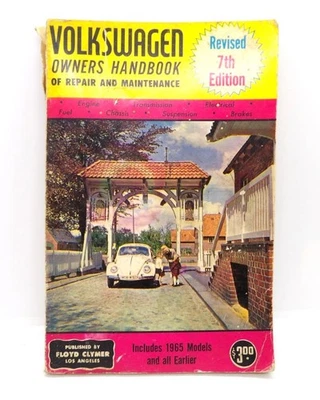 Manual del propietario Volkswagen séptimo. Edición incl. 1965 usado Foto 1 de 4