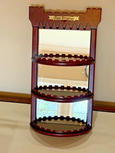 Franklin Mint Small Three Tier Mood Dragons Display Shelf Castle Themed - Picture 1 of 6
