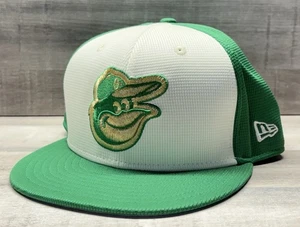 NOS Baltimore Orioles MLB NEW ERA 59FIFTY Fitted Cap 7 3/4 St Patrick’s Day 2024 - Picture 1 of 6